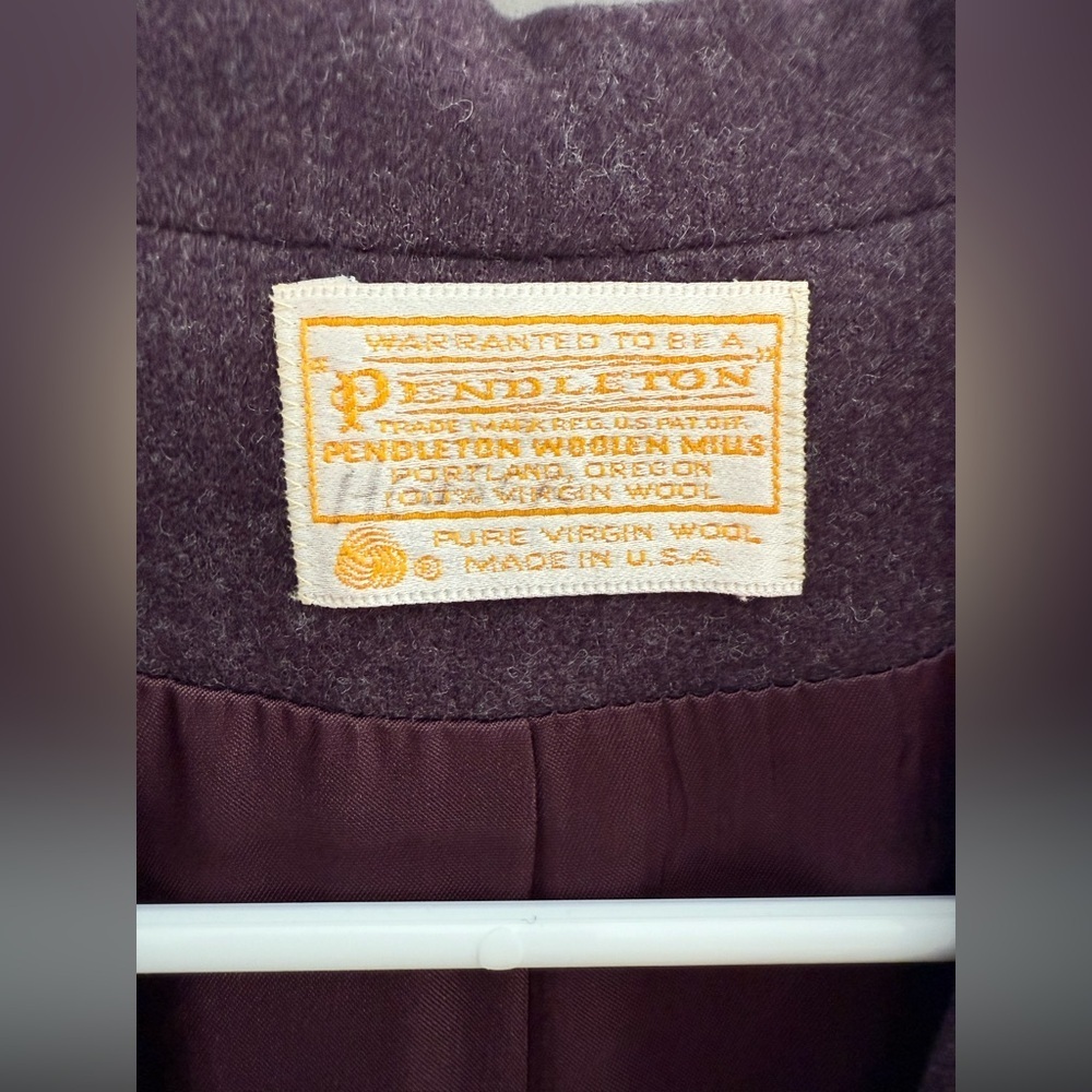 Vtg Pendleton Button Front Blazer Jacket Women’s … - image 2